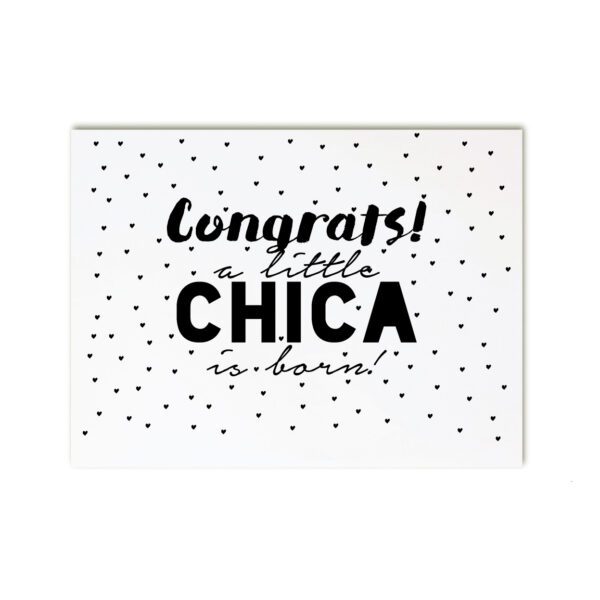zoedt-qoute-kaart-congratz-little-chica