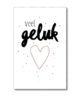 mini-kaartje veel geluk