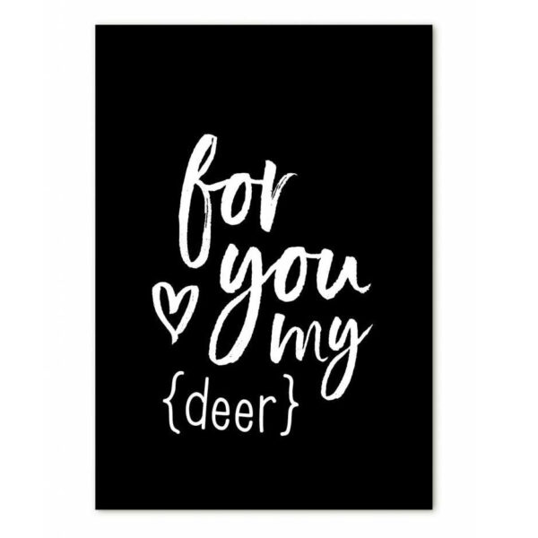 zoedt-minikaartje-met-tekst-for-you-my-deer
