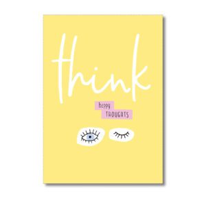 miekinvorm-kaart-think-happy-thoughts