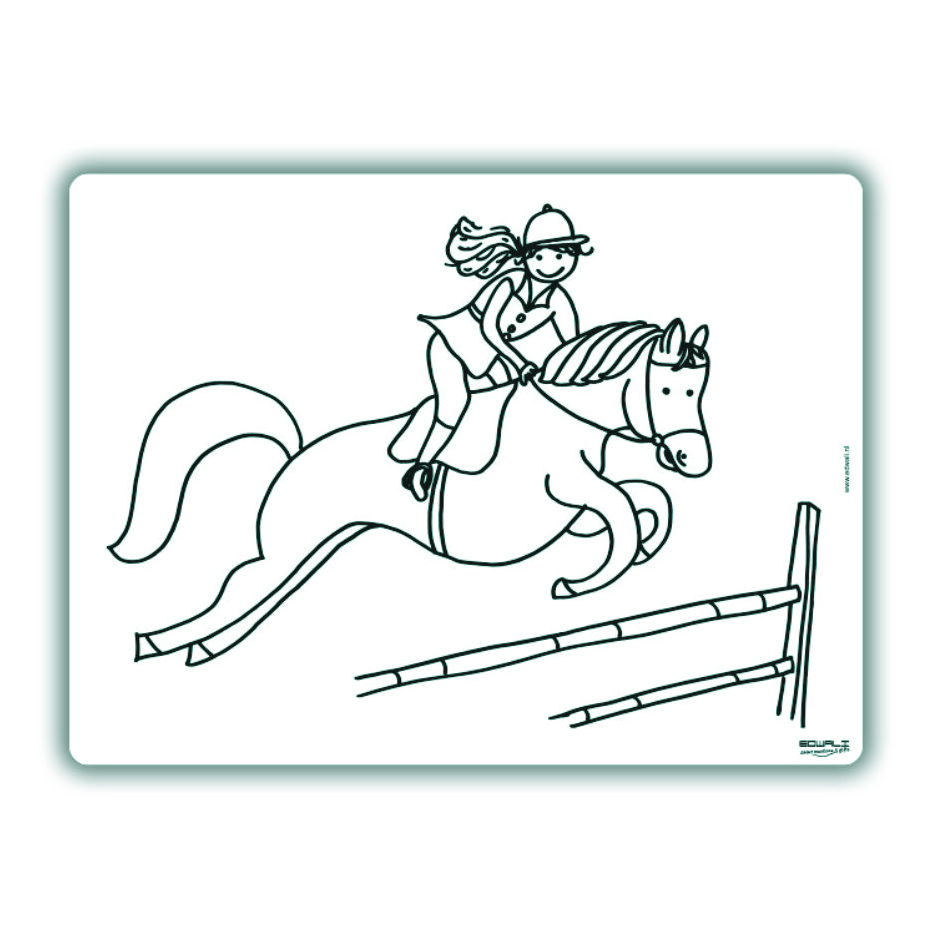 edwali-inkleurbare-place-mat-hop-paardje-hop