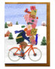 reddish-design-kerst-kaart-bycycle
