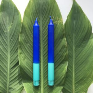 studio-sturmblau-dip-dye-kaars-blauw-turkoois
