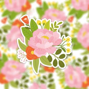 cute-flower-pink-sticker-muchable-nienke-swapt