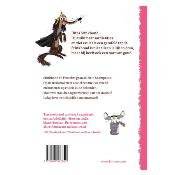 stinkhond-in-de-sneeuw