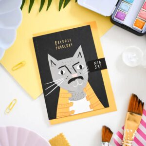 freddie-purrcury-cat-musicus-kaart
