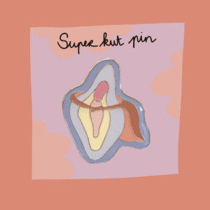 kut illustraties pin
