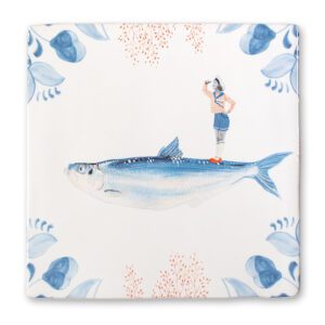 storytiles tegel vis