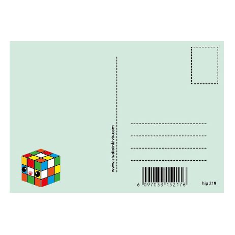 studio inktvis kaart rubik's cube