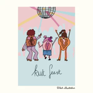 kut illustraties kut feest