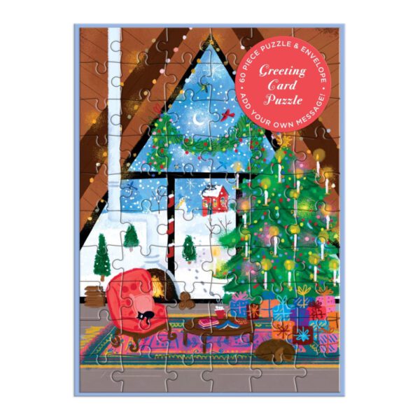 greeting puzzle card